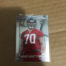 2014 Panini Prizm Jake Matthews RC #251 Atlanta Falcons