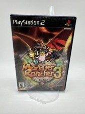Monster Rancher 3 PS2 Video Game Sony Playstation Tecmo 2001 Case + Game