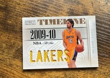 2009-10 Playoff National Treasures Material Team Nicknames Pau Gasol /99 X16898