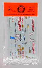 Slixx PN#1207 Monogram Sprint Car Kit Channel Lock #1 1:24 Model Decals