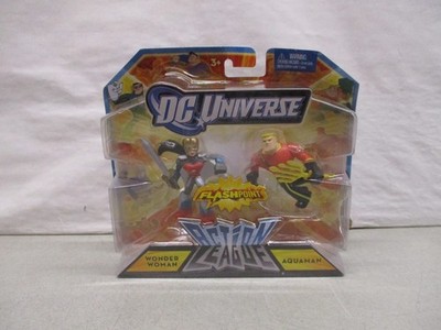 2010 DC Universe Action League Wonder Woman and Aqua Man A