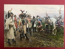 Napoleonic war military art Postcard  Napoleon and the Gypsy Woman