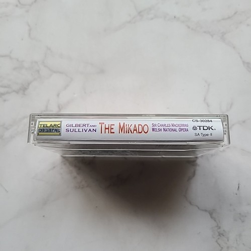 Gilbert And Sullivan The Mikado Cassette Tape Sir Charles Mackerras Opera 1992 - Picture 4 of 11