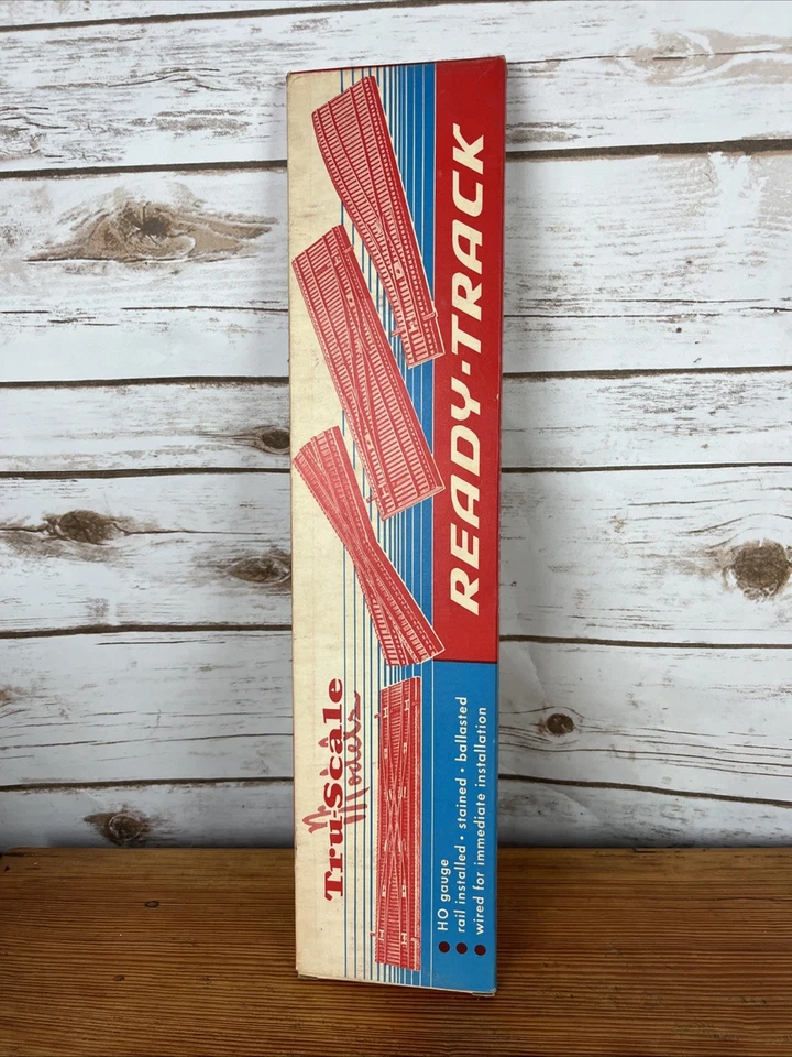 TruScale Model 1091-550 HO Gauge 14 degree Crossover wood w/ Brass Rail - Image 2 of 4