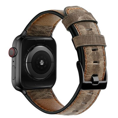 Genuine Leather Watch Band For Apple Watch Series 11 10 9 8 7 Ultra 45/46/49mm