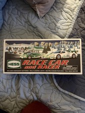 2009 Hess Toy Race Car and Racer with Lights & Sound New In Box(565)