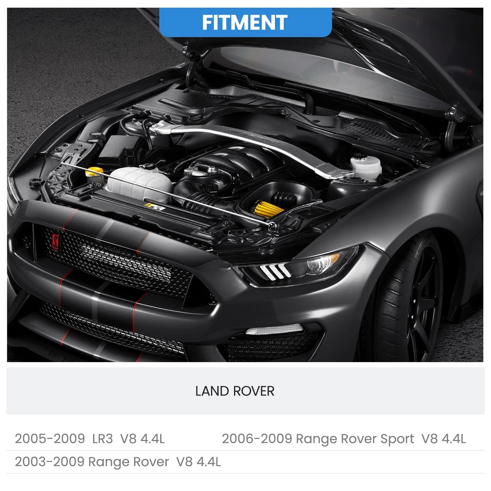 Oil Cooler Engine For Land Rover LR3 Range Rover Sport 03-09 Naturally Aspirated Foto 2 de 4