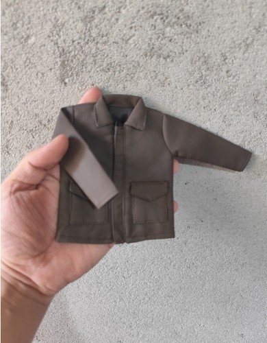 1/6 Scale Soldier leather jacket clothes for 12'' Action Figure Body - Picture 7 of 20