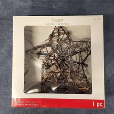 Ashland Branch Star Lighted Christmas Tree Topper 11 in Rustic Country Ash-02