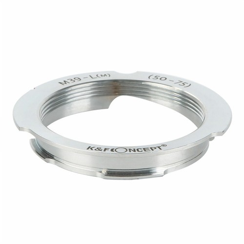 K&F Concept Lens Mount Adapter for Leica 50mm/75mm M39 Mount Lens to Leica M - Picture 3 of 9
