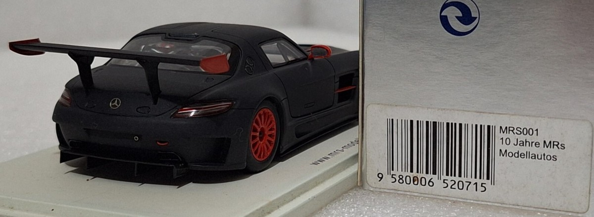 Mercedes-Benz SLS AMG GT3 10 Jahre MRs Modellauto 1:43 Spark Mercedes-Benz SLS AMG GT3 10 Jahre MRs Modellauto 1:43 Spark
