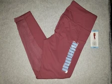 Active Life Women's Workout Legging w/ Pockets , Color: Berry, Size: Large-New!