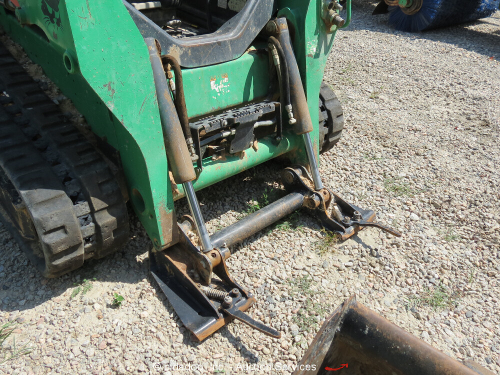 2017 Bobcat T550 Skid Steer Rubber Track Loader Crawler Diesel bidadoo -Repair - Picture 10 of 12