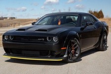 Flow Formed Dodge Hellcat Wheels Matte Black 20x9.5 20x11 For Challenger Charger
