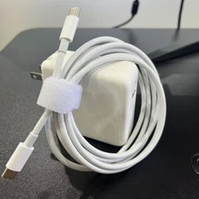 61W USB-C Power Adapter Charger For MacBook Pro/Air with 6.56ft C-C Cable