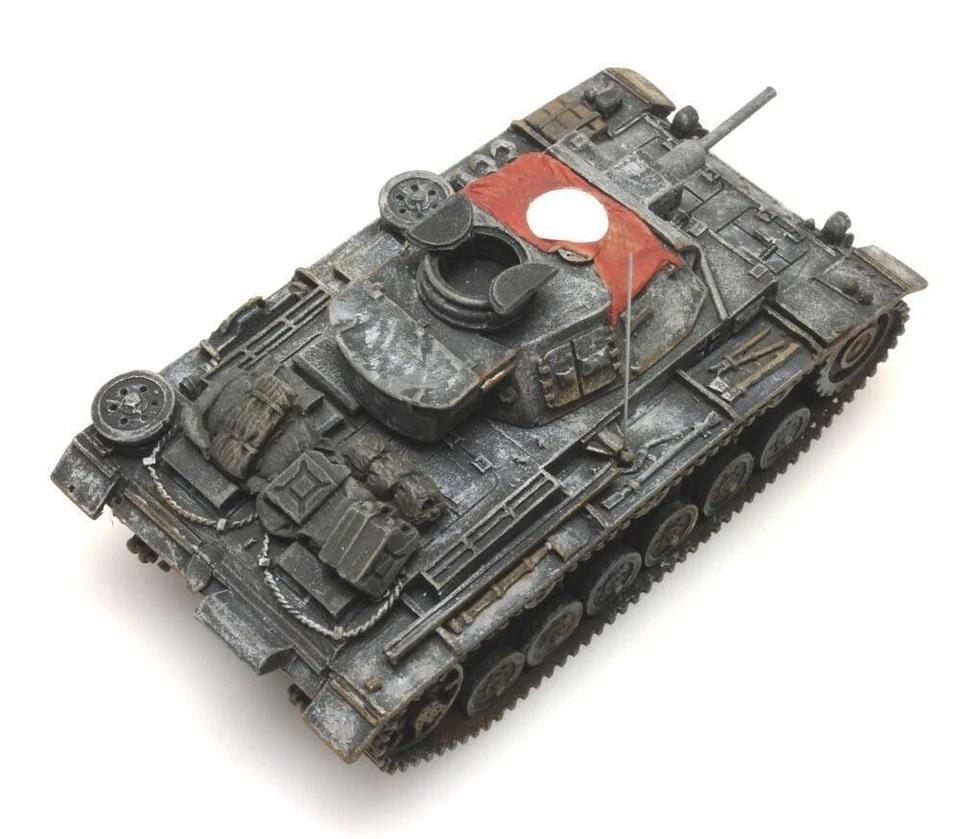 HO Minitank Artitec 9th Panzer Army Panzer III A2074.387.314 Hand Painted - Image 3 of 3