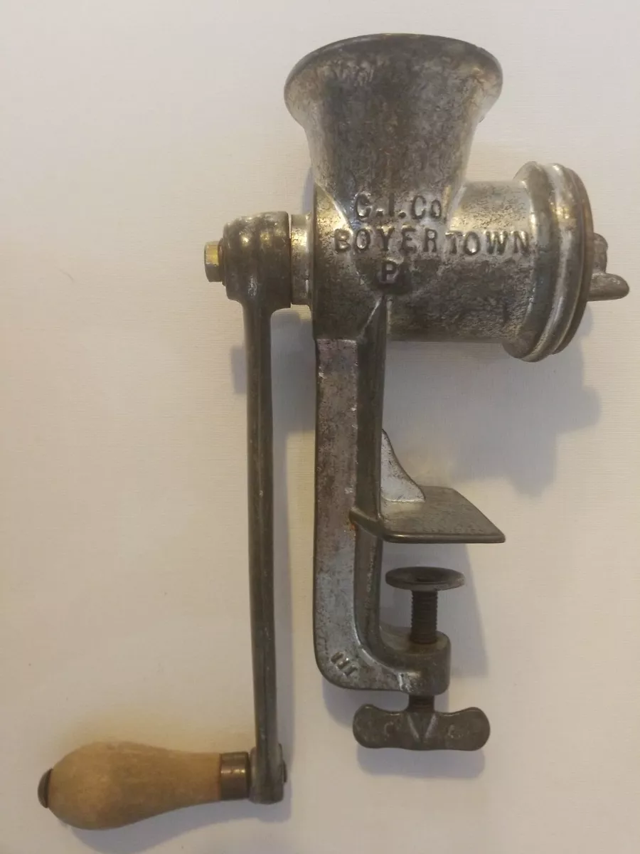 Vintage Keystone No. 20 Meat Grinder C.I.C.O eBay