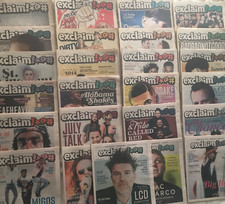EXCLAIM! MAGAZINE LOT (KHRUANGBIN, DANNY BROWN, FOO FIGHTERS, etc)