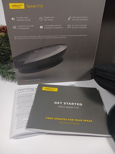 Jabra SPEAK 510+ UC Wireless/USB Speaker for Softphone & Mobile - 第 8/9 張圖片