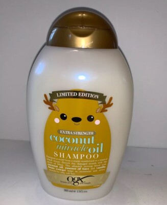 OGX Limited Edition Coconut Miracle Oil Extra Strength Shampoo 13 fl.oz. NWT 