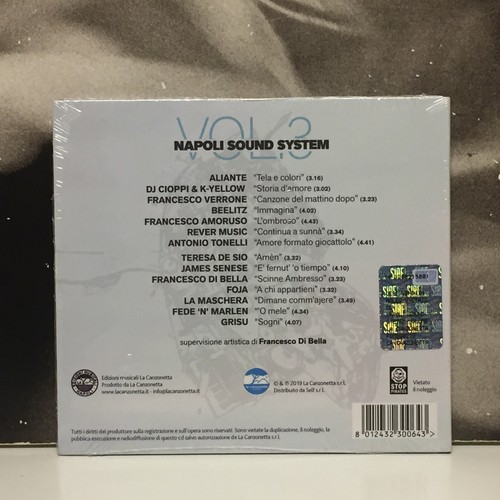 NAPOLI SOUND SYSTEM VOL. 3 CD NUOVO SIGILLATO 2019 JAMES SENESE FOJA F. DI BELLA - Imagen 2 de 2