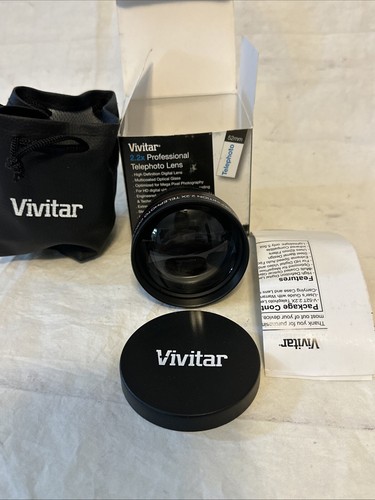 2.2X TELEPHOTO LENS 52mm To Camera NIKON D90 D60 D40 D50 D70 D80 D5300 D7300 2.5 - Picture 5 of 5