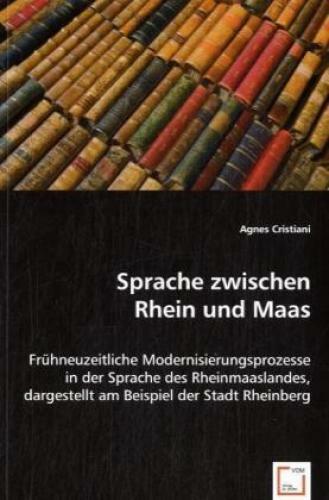 Thumbnail - Sprache Zwischen Rhein Und Maas Frühneuzeitliche