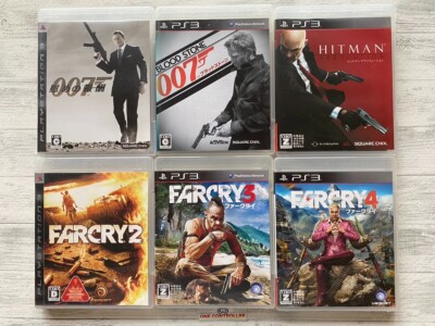 SONY PS3 007 Quantum Of Solace & Bloodstone & Hitman & Far Cry 2 3 4 from Japan