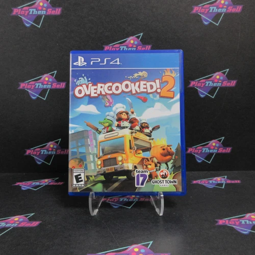 Refurbished Overcooked! 2 PS4 PlayStation 4 Complete - Excellent Cond