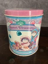 Vintage Cabbage Patch Kids tin 1984 Sweet Treasures Sour Balls Rare