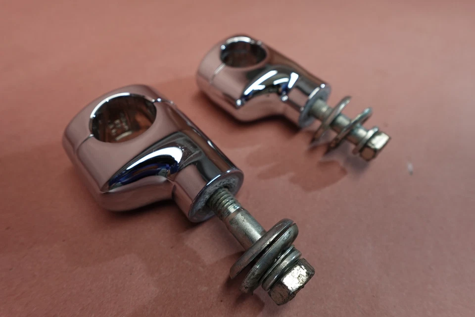 Harley Davidson Heritage Softail 2001-2006 manillar elevador soporte abrazadera montaje Foto 3 de 4