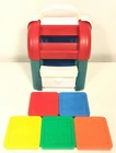 Vintage Fisher-Price Mailbox - Complete with All 5 Letters - 1989 Toy #1025