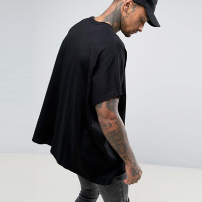Loose Boxy Oversized Mens Casual T-Shirt Fashion | eBay