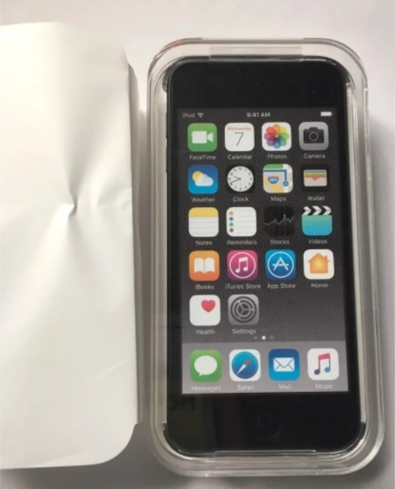 iPod touch 第6世代16GB 音楽プレーヤー 新品バッテリー美品グレー Apple iPod Touch 6th Generation Space Gray (16 GB) for sale