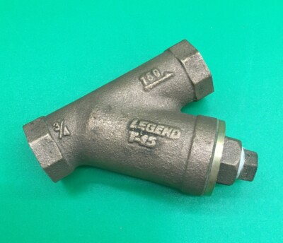 LEGEND 3/4 NPT T-15 BRASS CHECK VALVE/ STRAINER NNB