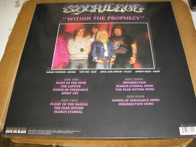 英2discs LP Sacrilege Within The Prophecy BOBV821LPLTD Back On Black /00660 Ni05NTQ1LmpwZWc.jpeg