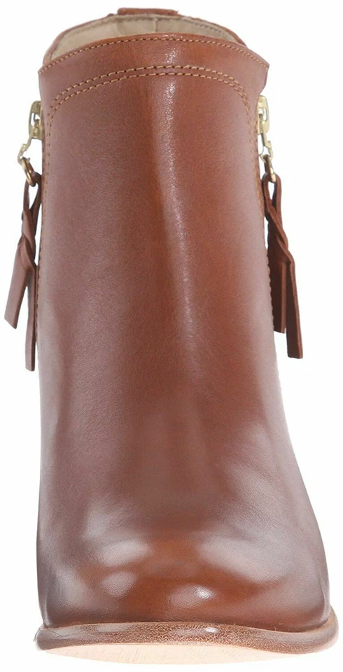 Nuevo 1883 by Wolverine Mujer Ella Marrón Tostado Cuero 5" Lado Zip Botines Nib - Imagen 2 de 4