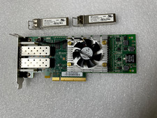 QLogic Dual Port 16Gb FC QLE2672-F PCIe Host Bus Adapter HBA HH  2x 16Gb SFP's