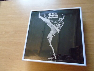 DAVID BOWIE framed LP cover The Man Who Sold The World white frame ...