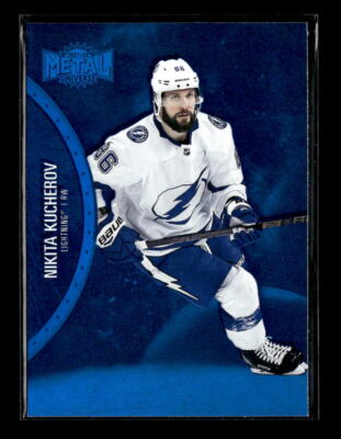 2021-22 Skybox Metal Universe Blue Spectrum Rasmus Kupari RC Kings