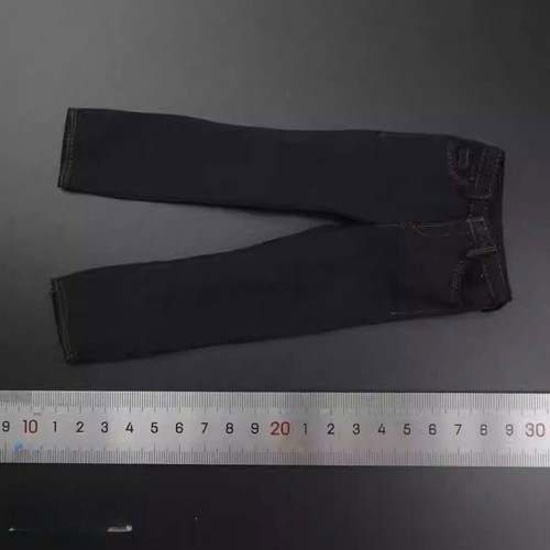 1/6 Scale Black Male Casual Jeans Model For 12" Male Action Figure Body - Bild 3 von 3