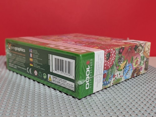 NIB Eurographics Puzzle 1000 Piece Christmas Donut Party Jigsaw Puzzle BRAND NEW - Picture 3 of 3