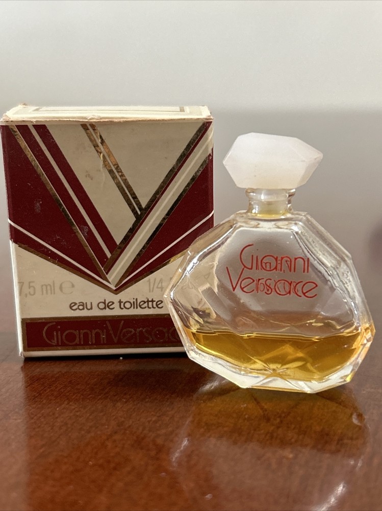 Gianni Versace Eau de Toilette Vintage Miniature 7.5 ml 1/4 fl. oz NEW