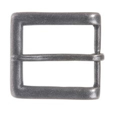 1 1/2" 40 mm Nickel Free Single Prong Rectangular Belt Buckle