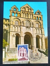 Carte Premier Jour Timbre N° 2084 Cathédrale Du Puy Oblitéré Le Puy  1980