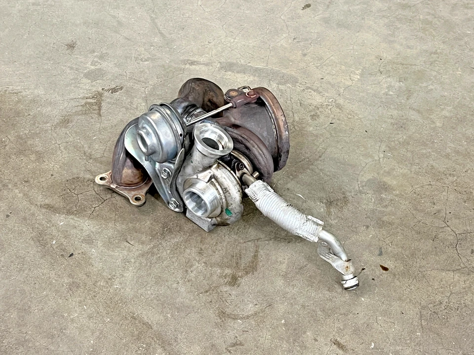 ⭐2007-2013 BMW 335XI 335I E90 E92 TURBOCOMPRESOR TRASERO CON COLECTOR DE ESCAPE LOTE2541 Foto 2 de 4