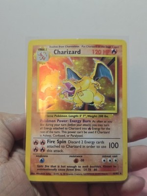 Charizard 4/102 Base Set Holo Rare 120 HP 1999 Pokémon TCG Card | eBay