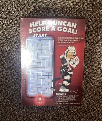 NIB Chicago Blackhawks Duncan Keith Krunch Cereal Limited Edition NEW - Picture 3 of 4
