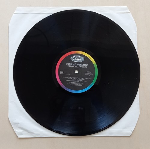 LP 33 giri 12'' Vinile MISSING PERSONS Color in your life 1986 Italia Capitol - Picture 3 of 4