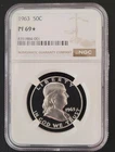 1963 PROOF FRANKLIN PF69* PR69 STAR -001